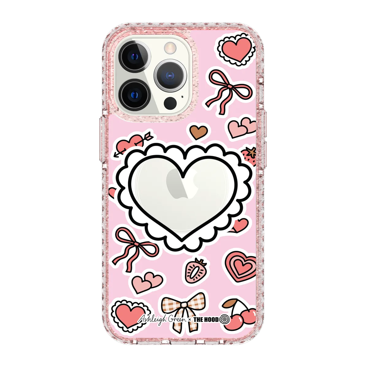 6049-iphone-13-pro-golden-case-magsafe-compatible-pink-glitter