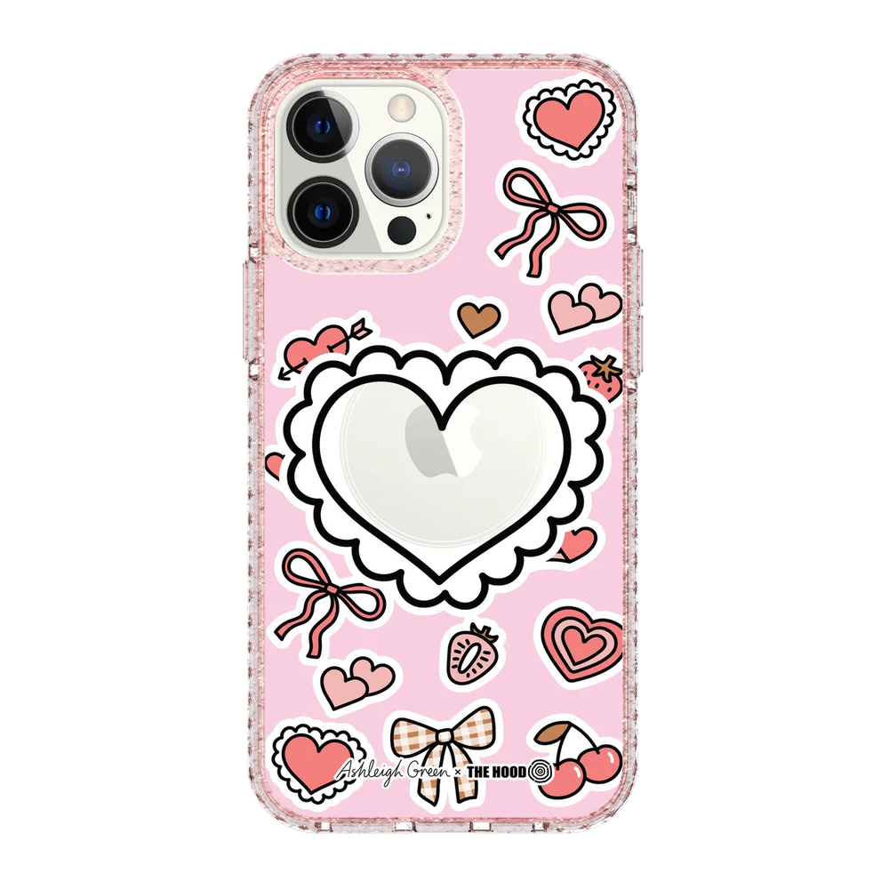 6049-iphone-13-pro-max-golden-case-magsafe-compatible-pink-glitter