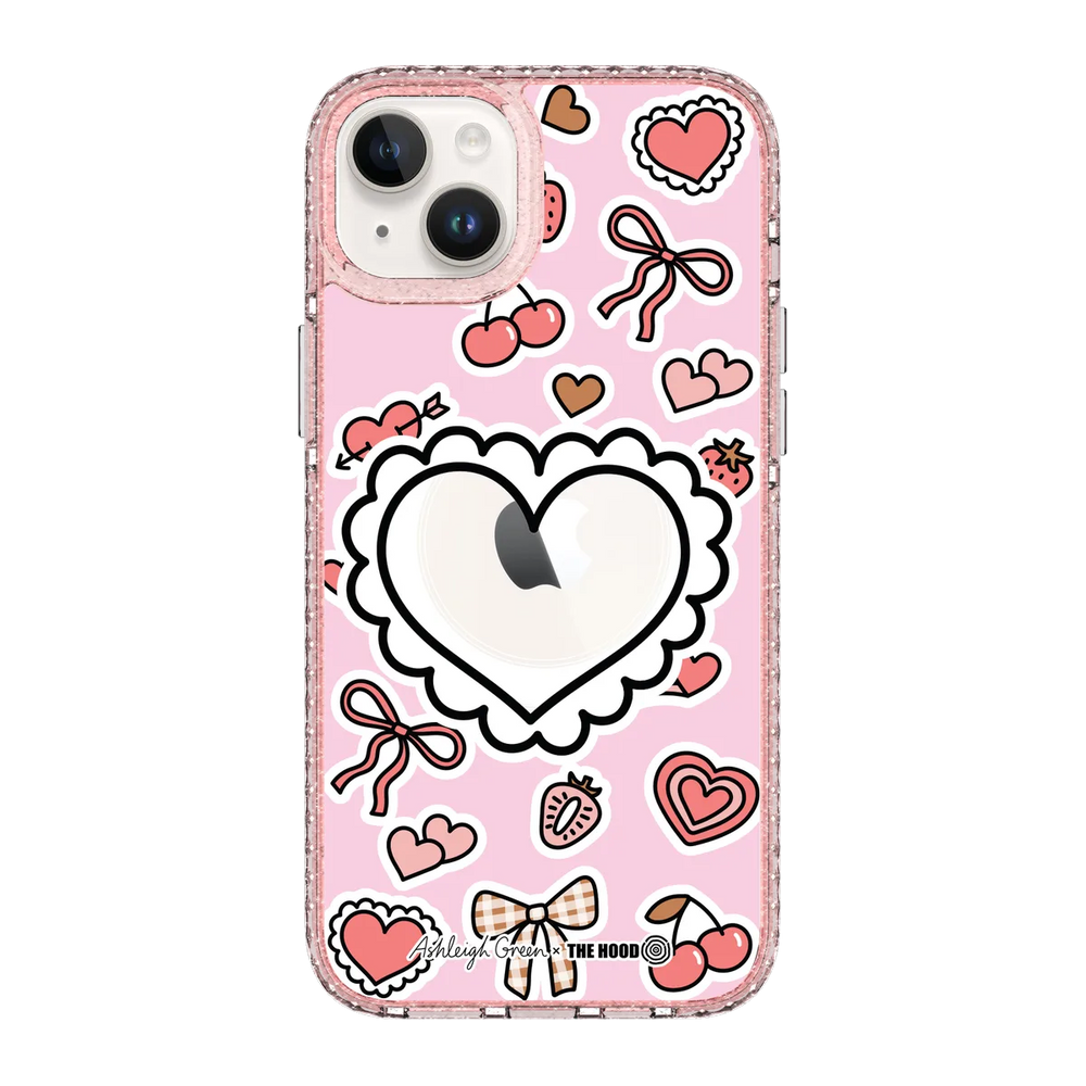 6049-iphone-14-plus-golden-case-magsafe-compatible-pink-glitter