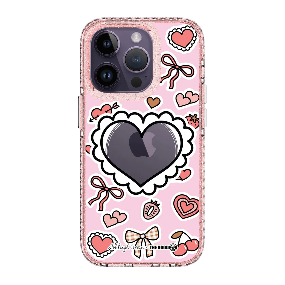 6049-iphone-14-pro-golden-case-magsafe-compatible-pink-glitter