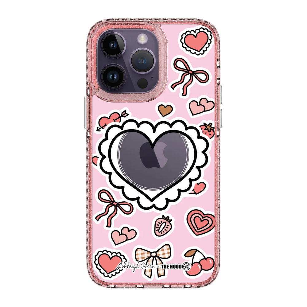 6049-iphone-14-pro-max-golden-case-magsafe-compatible-pink-glitter