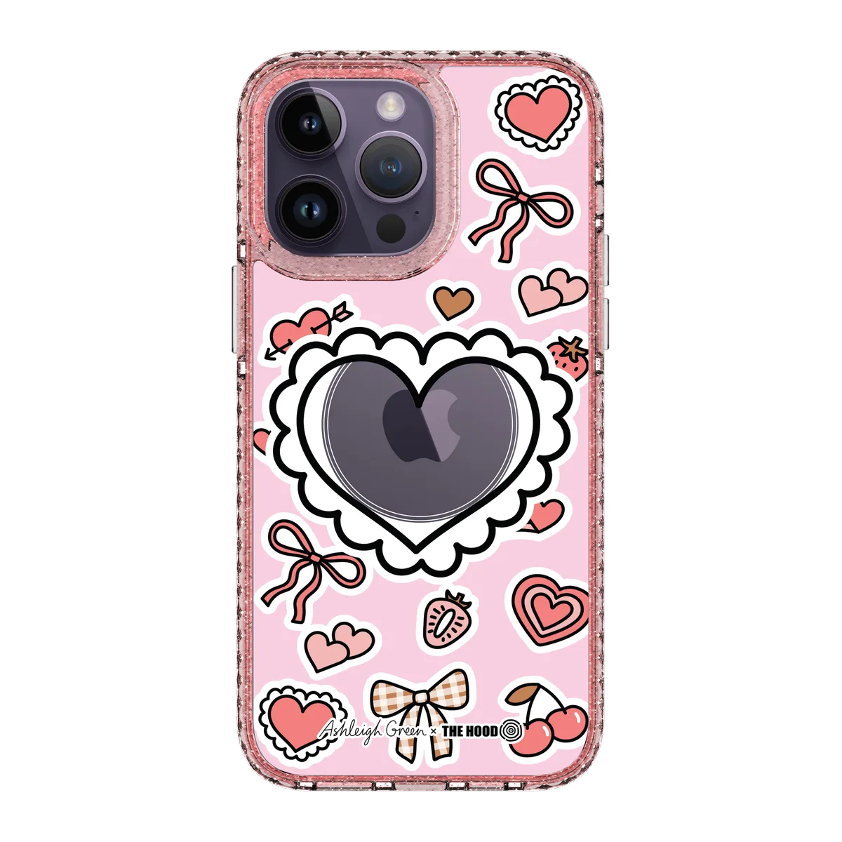 6049-iphone-14-pro-max-golden-case-magsafe-compatible-pink-glitter