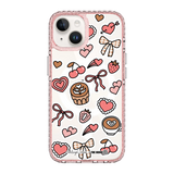 6051-iphone-14-golden-case-magsafe-compatible-pink-glitter