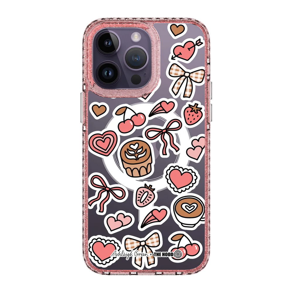 6051-iphone-14-pro-max-golden-case-magsafe-compatible-pink-glitter
