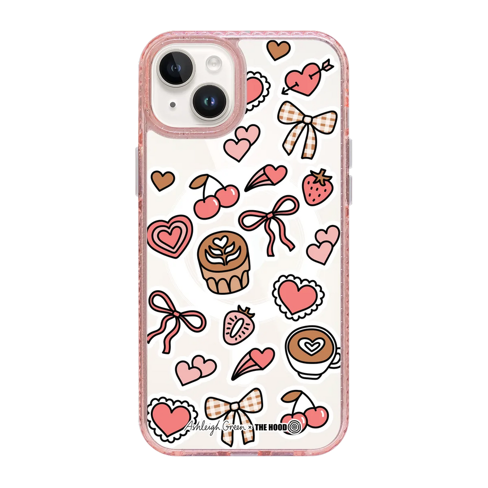 6051-iphone-15-plus-golden-case-magsafe-compatible-pink-glitter
