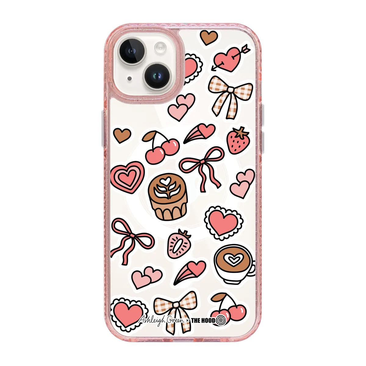 6051-iphone-15-plus-golden-case-magsafe-compatible-pink-glitter