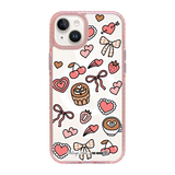 6051-iphone-15-plus-golden-case-magsafe-compatible-pink-glitter