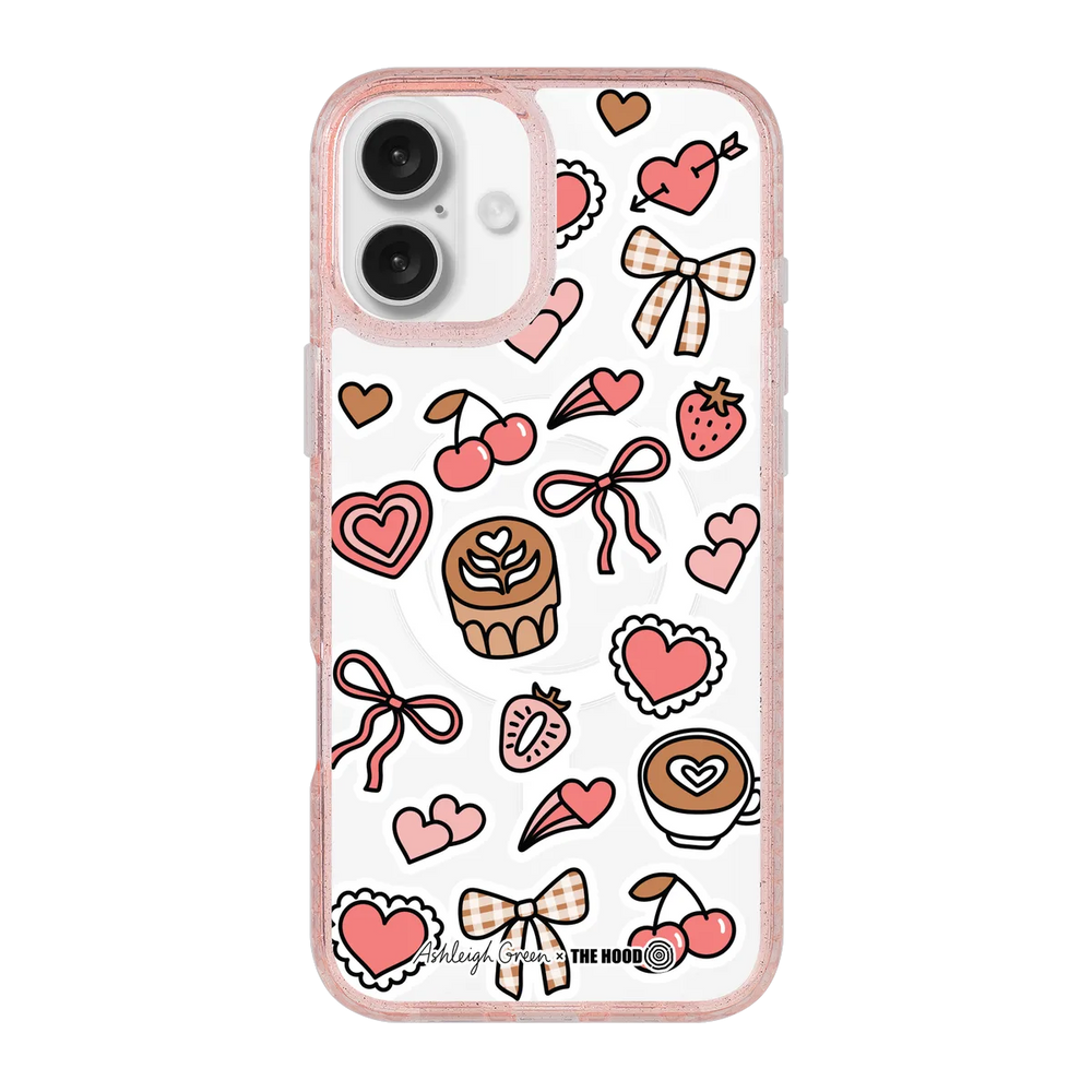6051-iphone-16-plus-golden-case-magsafe-compatible-pink-glitter