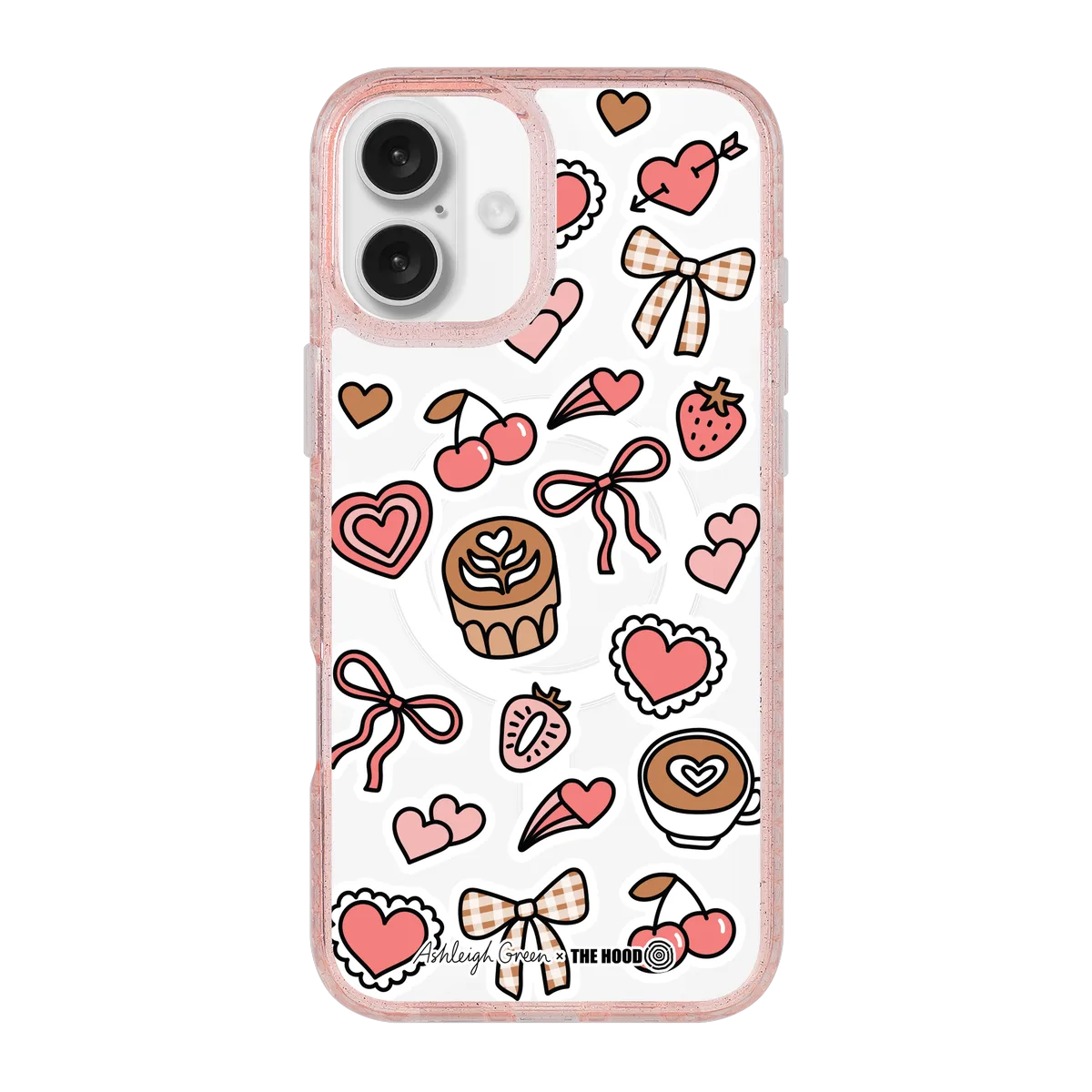 6051-iphone-16-plus-golden-case-magsafe-compatible-pink-glitter
