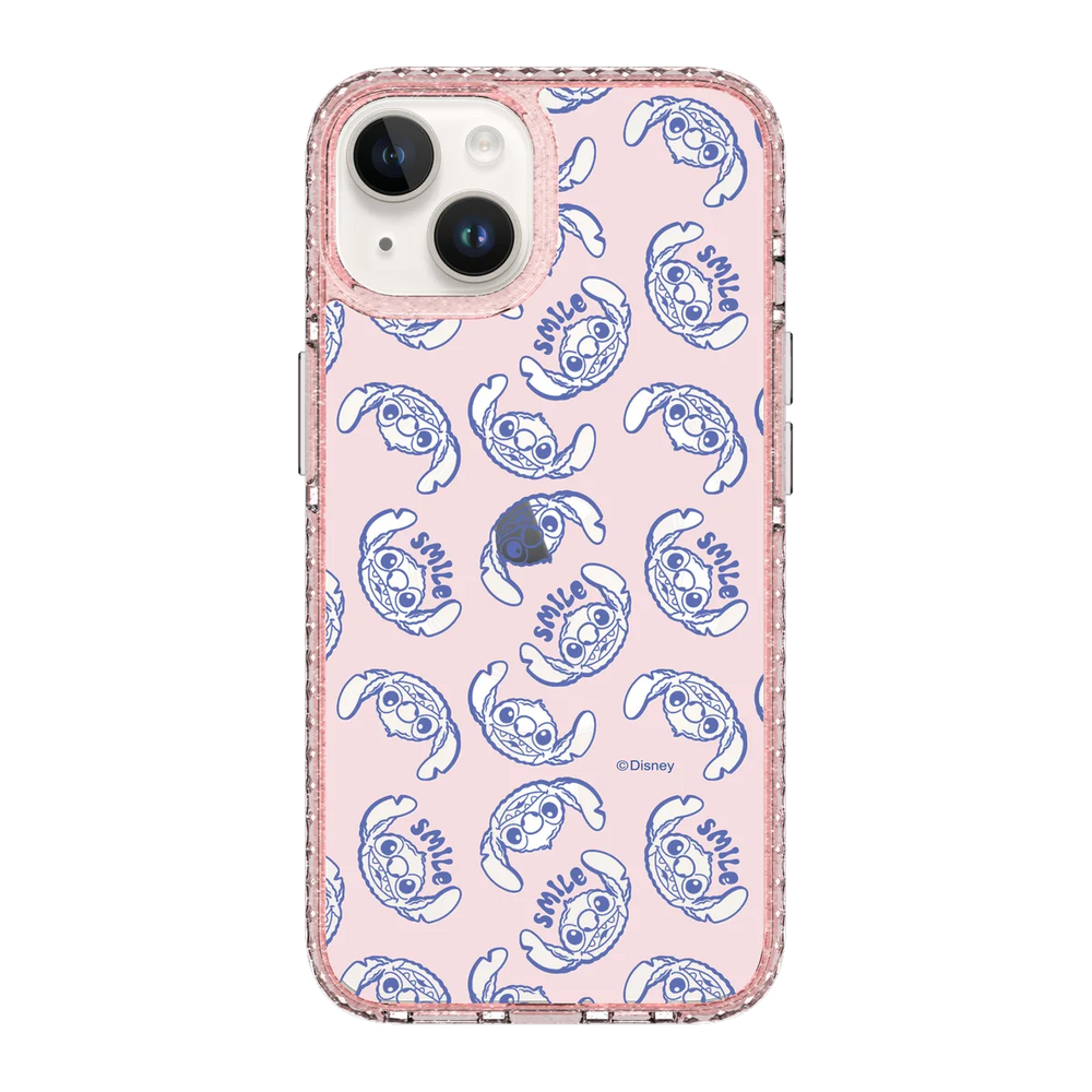 6055-iphone-14-golden-case-magsafe-compatible-pink-glitter