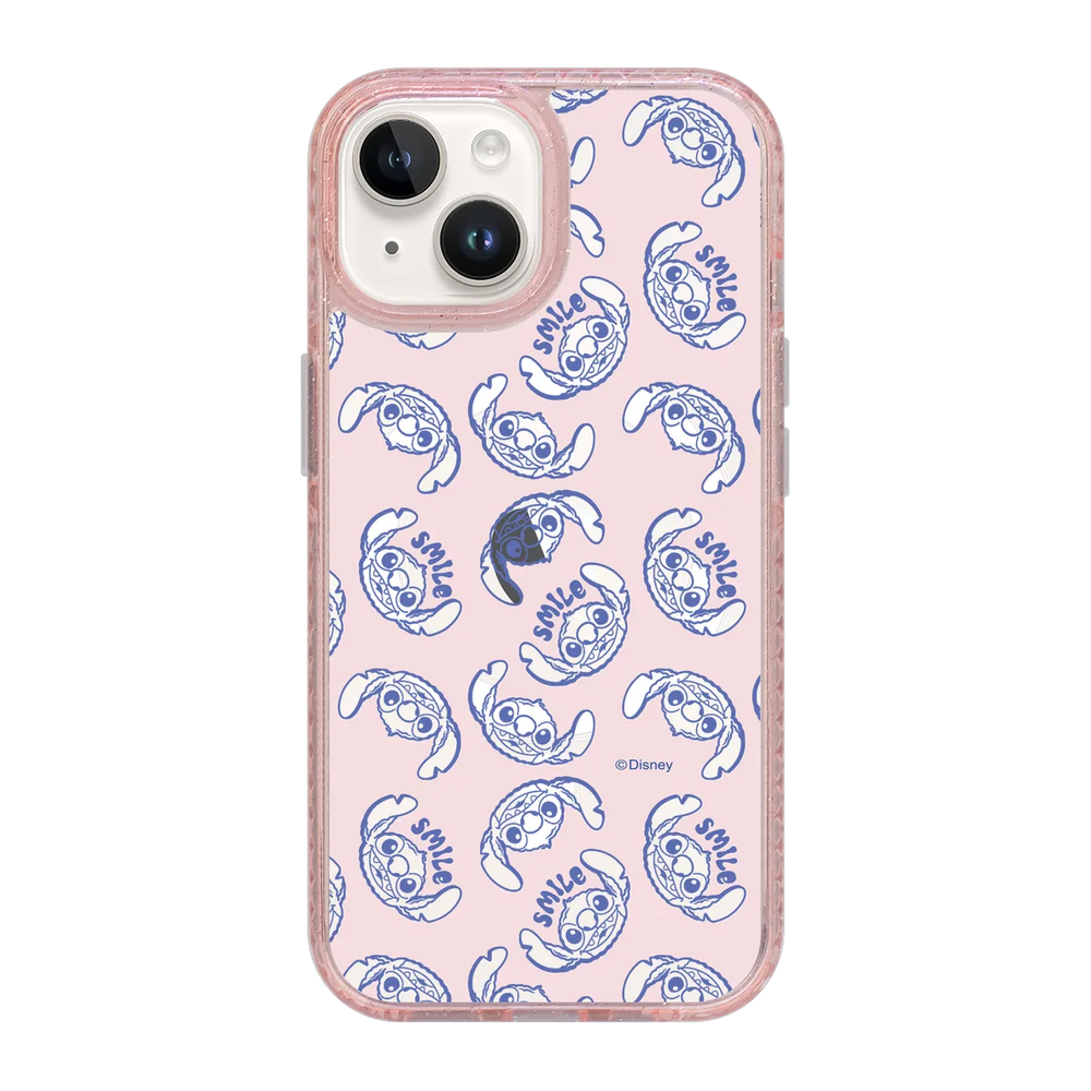 6055-iphone-15-golden-case-magsafe-compatible-pink-glitter