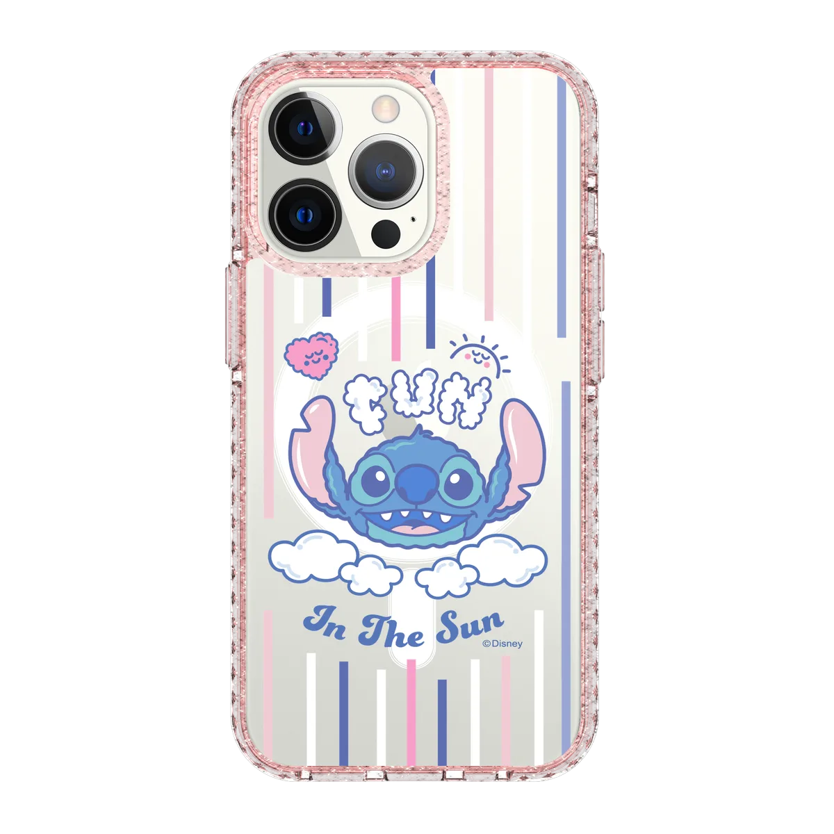 6057-iphone-13-pro-golden-case-magsafe-compatible-pink-glitter