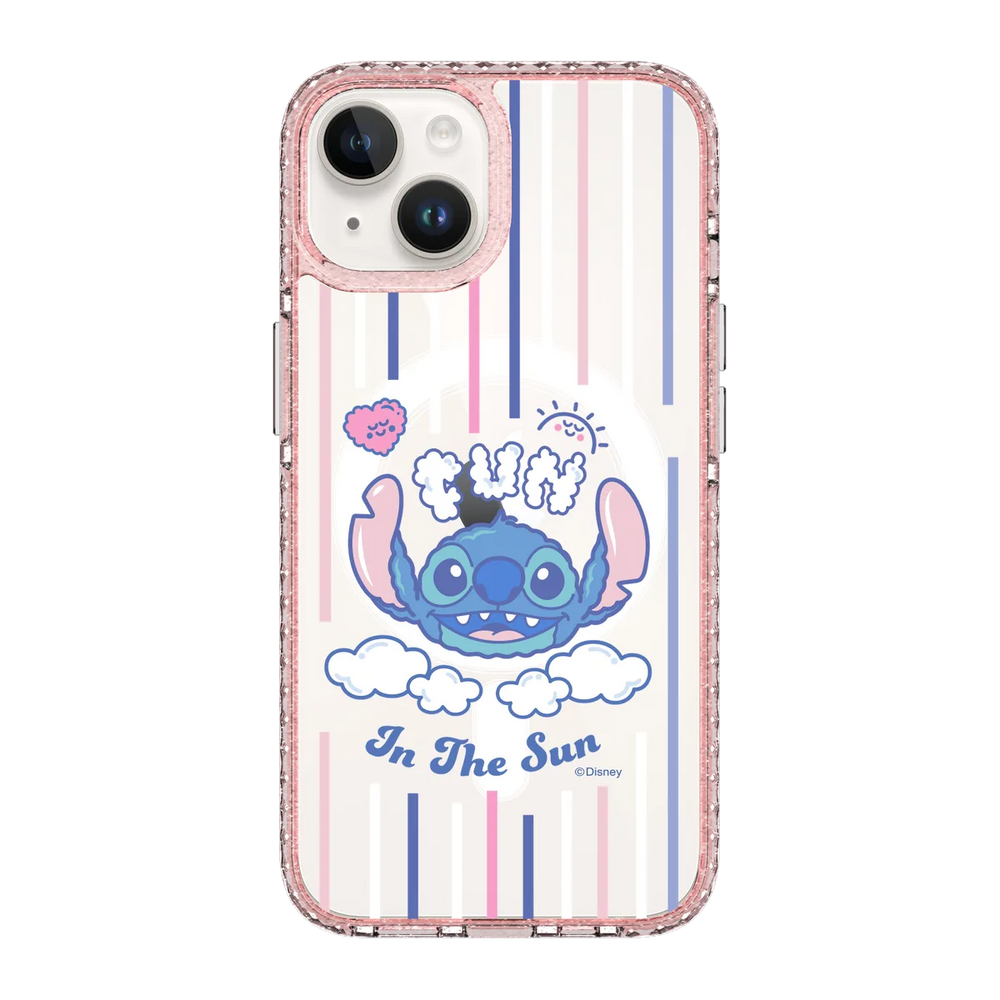 6057-iphone-14-golden-case-magsafe-compatible-pink-glitter