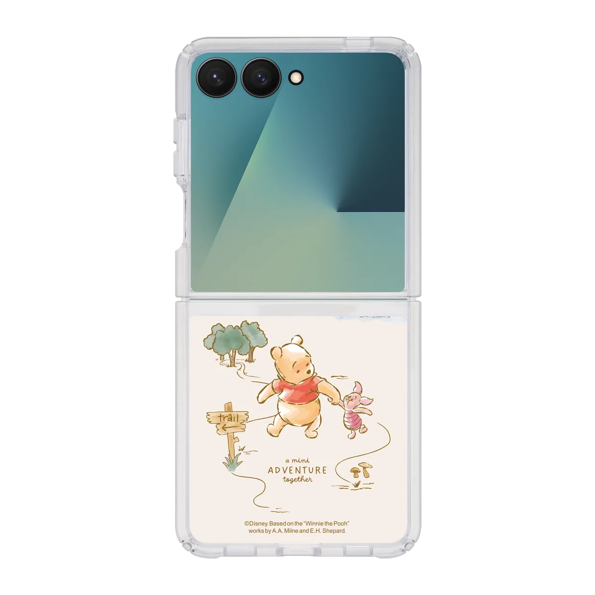 6063-galaxy-z-flip-7-clear-case-magnetic-transparent