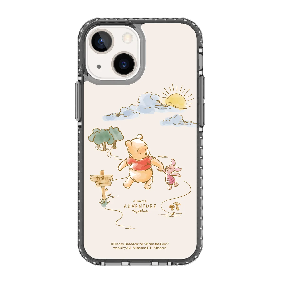6063-iphone-13-mini-golden-case-magsafe-compatible-transparent-black