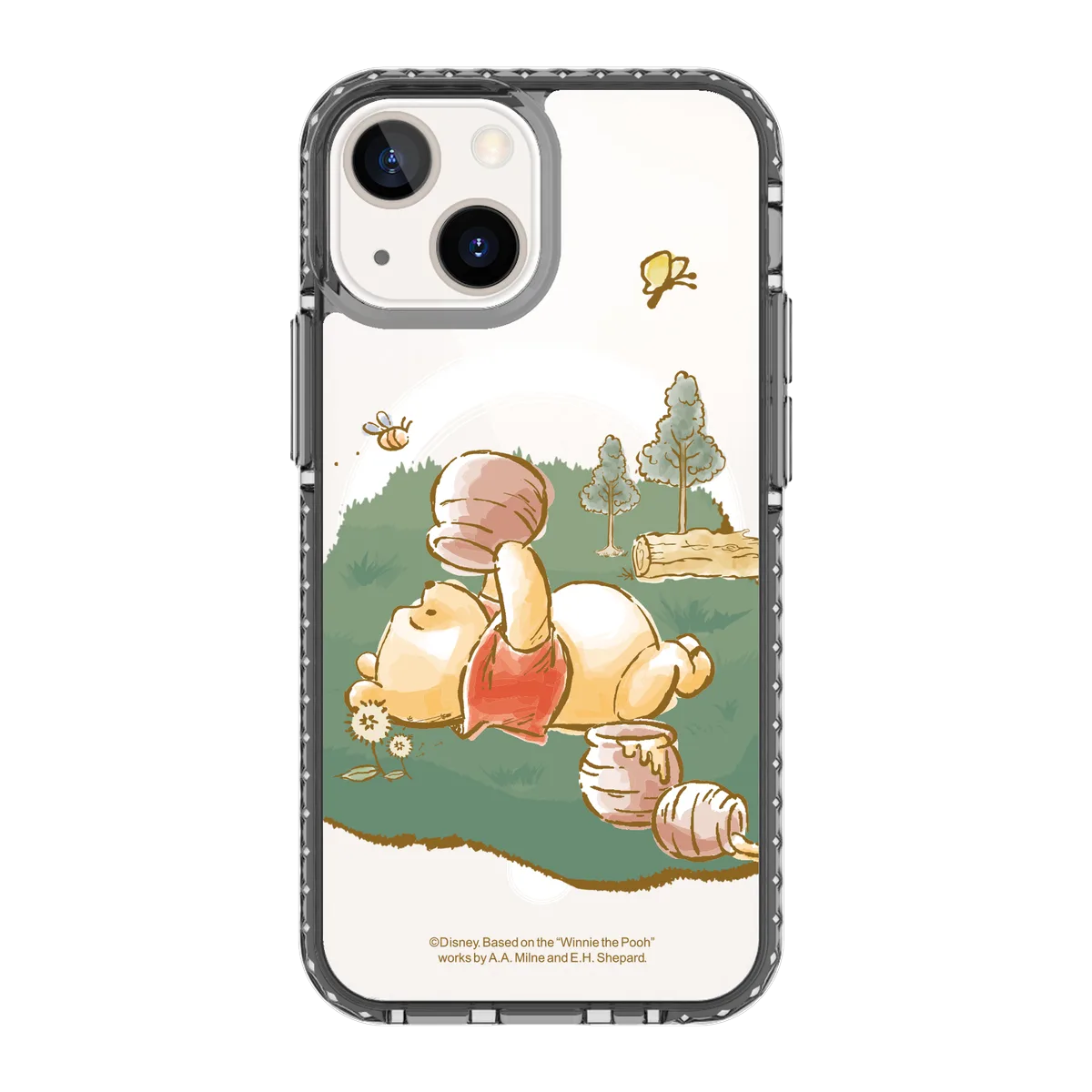 6064-iphone-13-mini-golden-case-magsafe-compatible-transparent-black