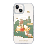 6064-iphone-15-golden-case-magsafe-compatible-transparent