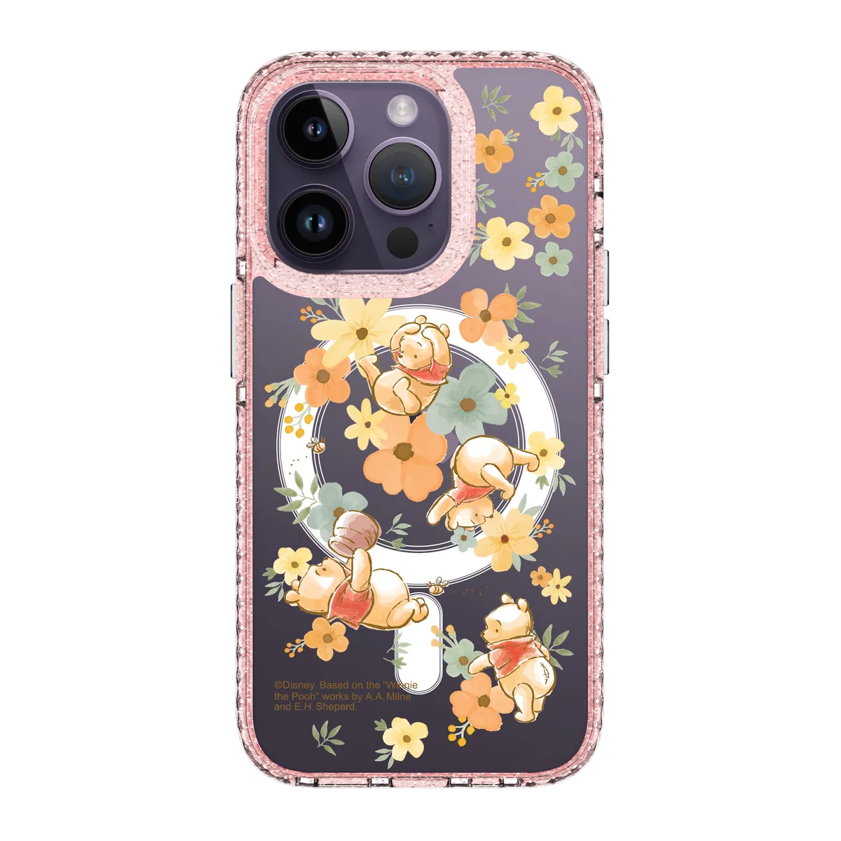 6065-iphone-14-pro-golden-case-magsafe-compatible-pink-glitter