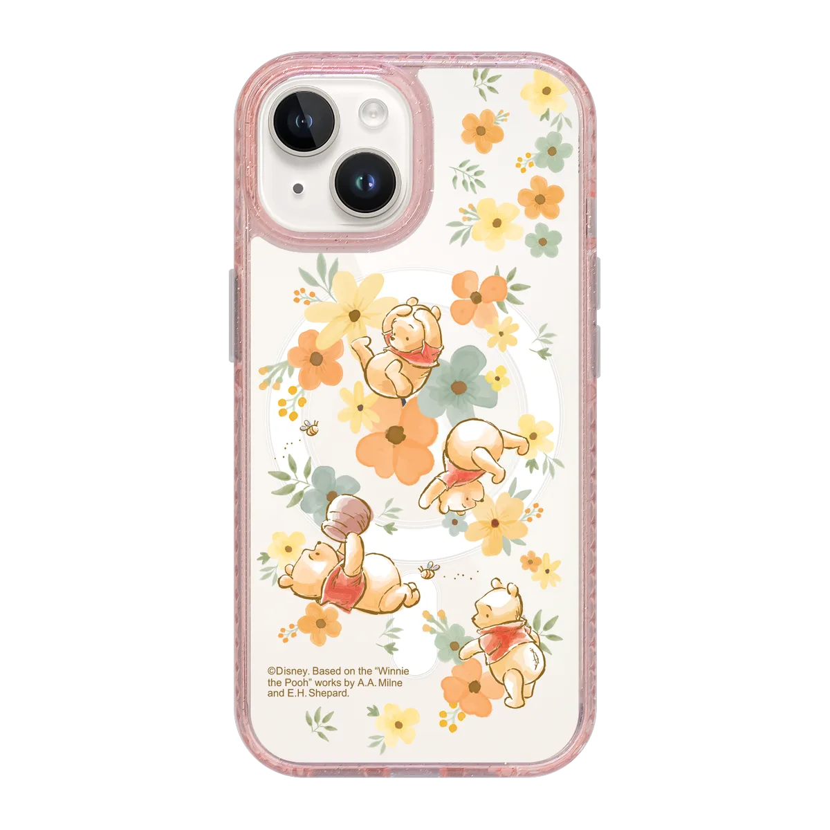 6065-iphone-15-golden-case-magsafe-compatible-pink-glitter