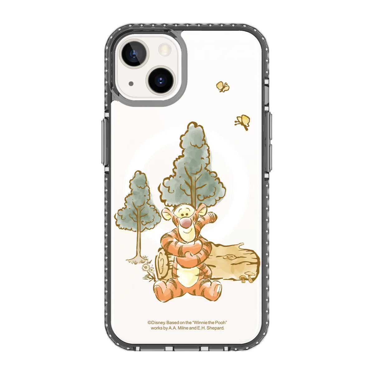 6066-iphone-13-golden-case-magsafe-compatible-transparent-black