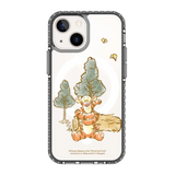 6066-iphone-13-mini-golden-case-magsafe-compatible-transparent-black