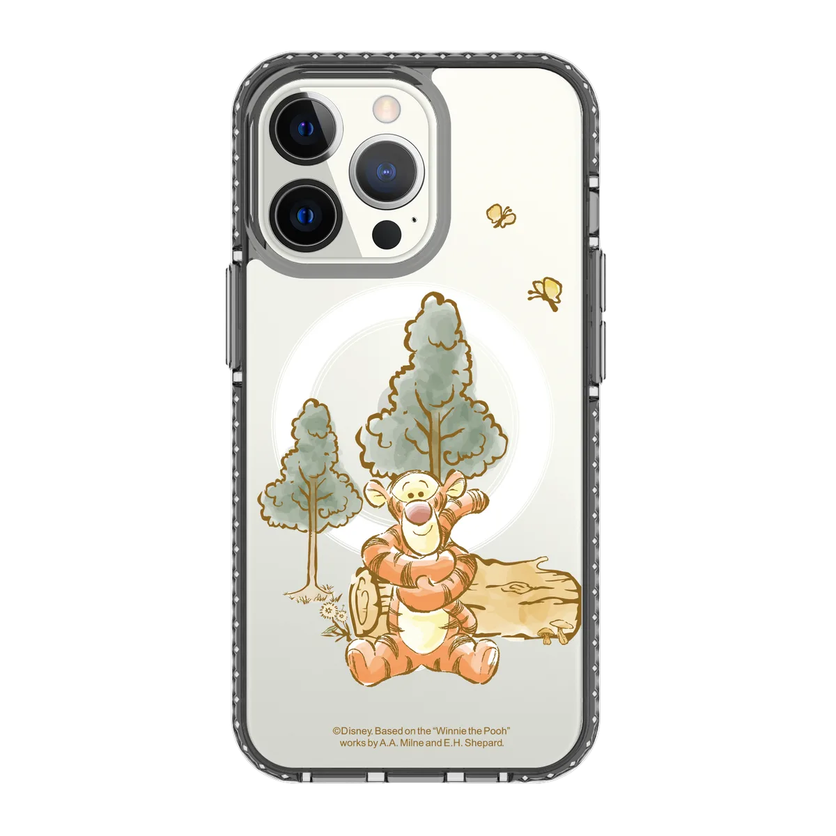 6066-iphone-13-pro-golden-case-magsafe-compatible-transparent-black