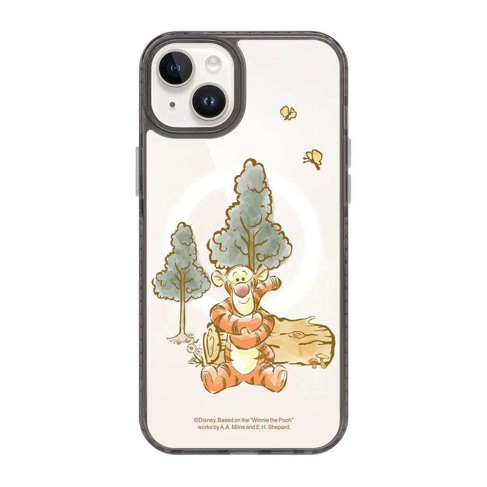 6066-iphone-15-plus-golden-case-magsafe-compatible-transparent-black