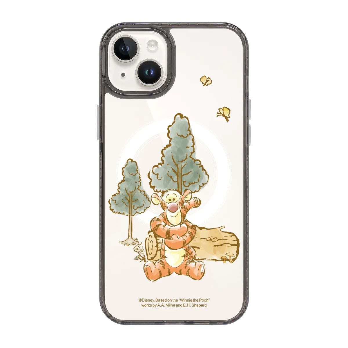 6066-iphone-15-plus-golden-case-magsafe-compatible-transparent-black