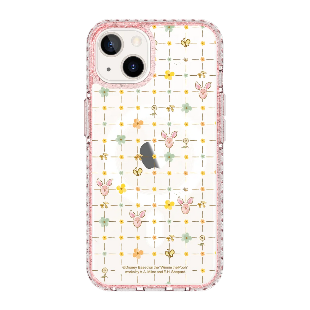 6068-iphone-13-golden-case-magsafe-compatible-pink-glitter