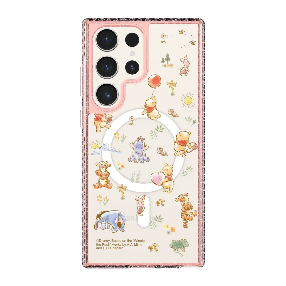 6069-galaxy-s23-ultra-golden-case-magsafe-compatible-pink-glitter