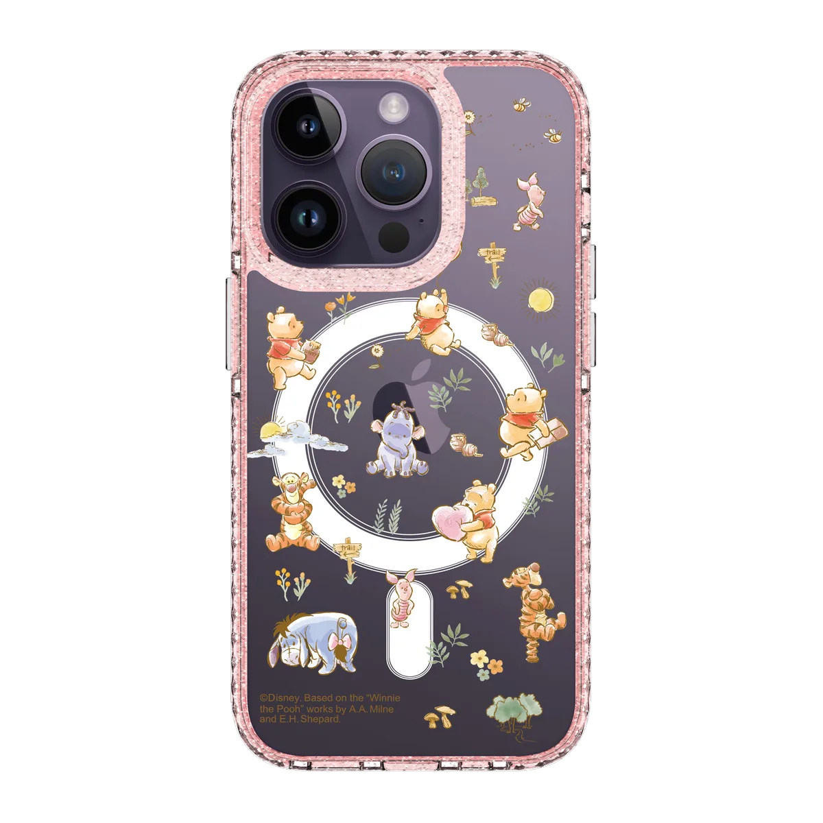 6069-iphone-14-pro-golden-case-magsafe-compatible-pink-glitter