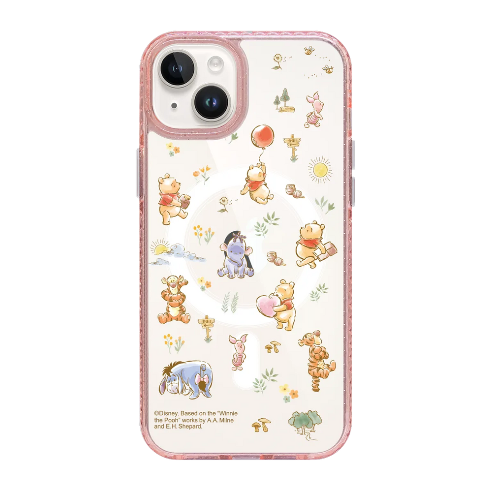 6069-iphone-15-plus-golden-case-magsafe-compatible-pink-glitter