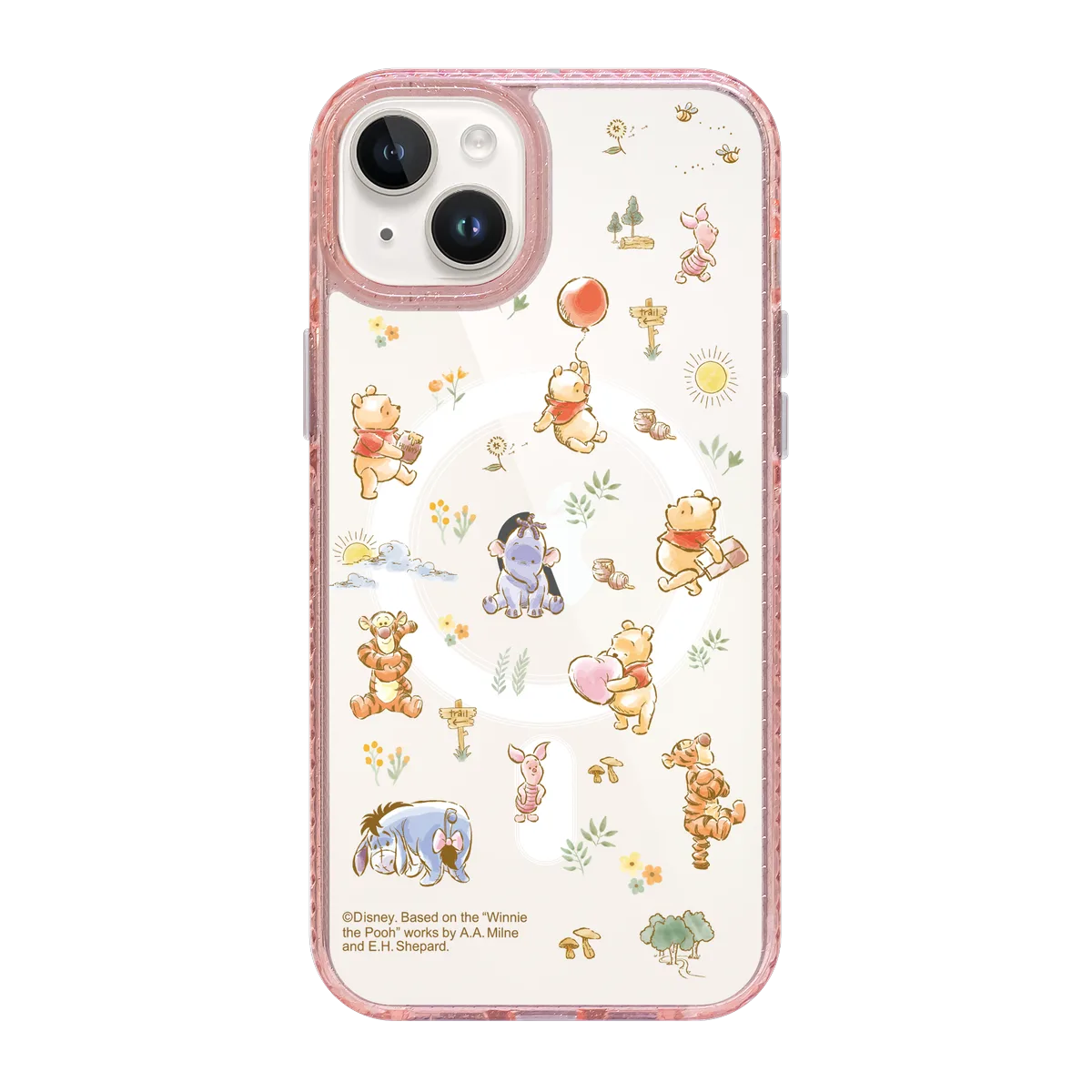 6069-iphone-15-plus-golden-case-magsafe-compatible-pink-glitter