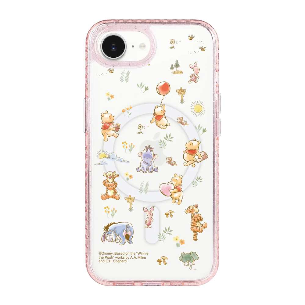 6069-iphone-16-e-golden-case-magsafe-compatible-pink-glitter