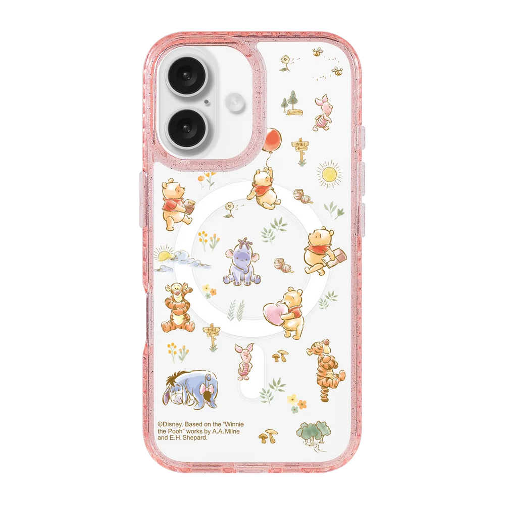 6069-iphone-16-golden-case-magsafe-compatible-pink-glitter