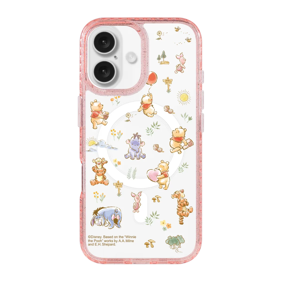 6069-iphone-16-golden-case-magsafe-compatible-pink-glitter