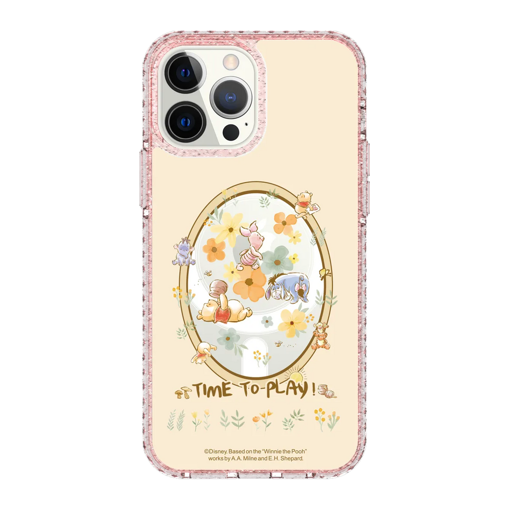 6070-iphone-13-pro-max-golden-case-magsafe-compatible-pink-glitter