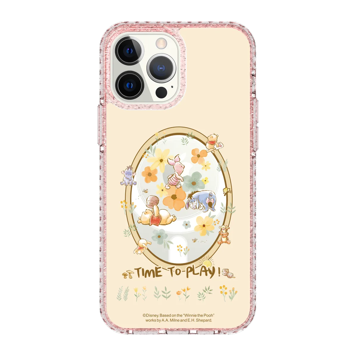 6070-iphone-13-pro-max-golden-case-magsafe-compatible-pink-glitter