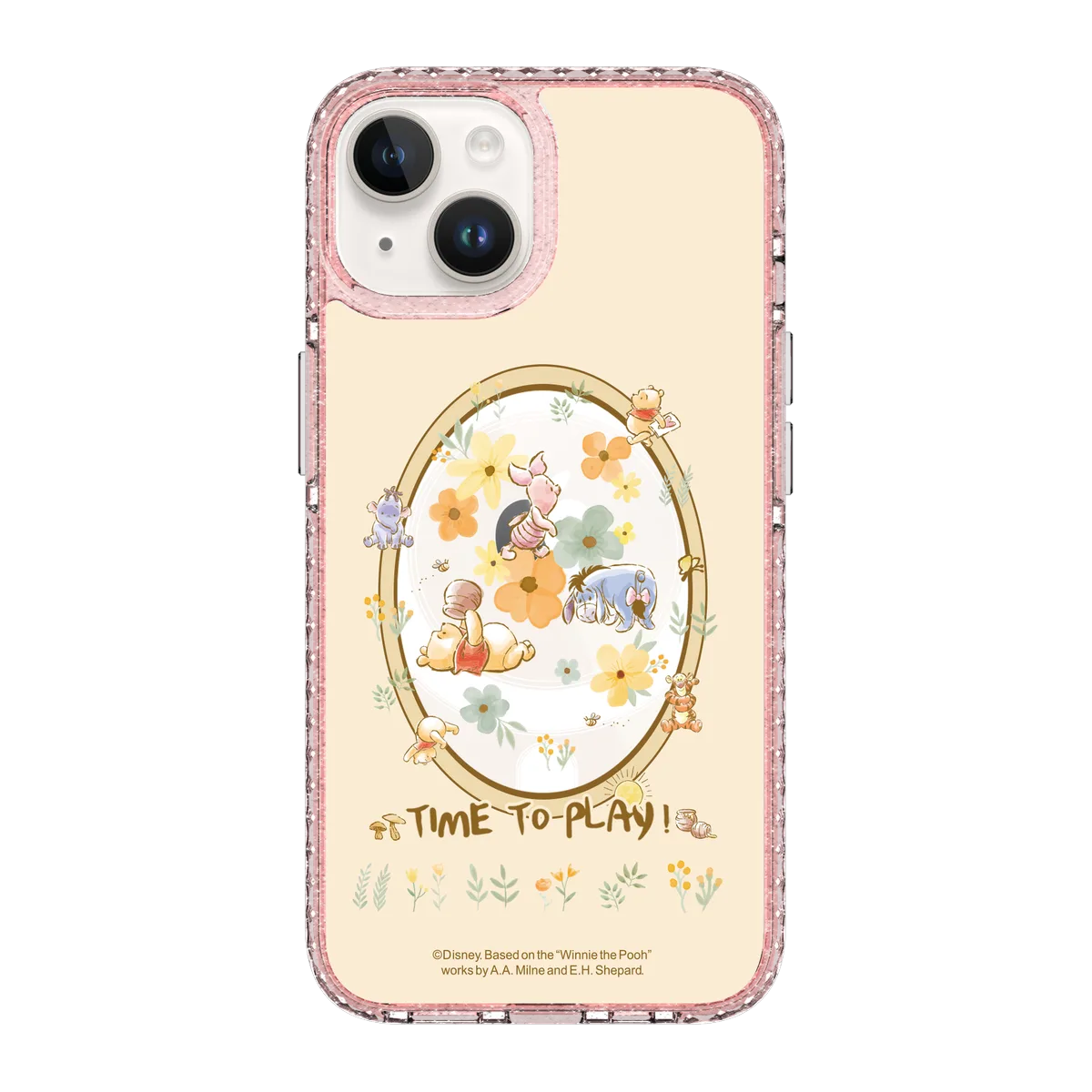 6070-iphone-14-golden-case-magsafe-compatible-pink-glitter