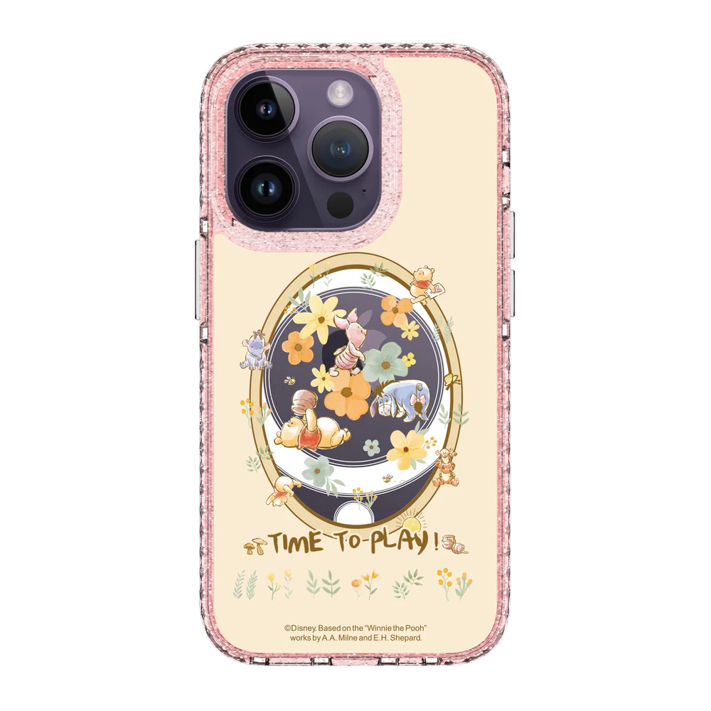 6070-iphone-14-pro-golden-case-magsafe-compatible-pink-glitter