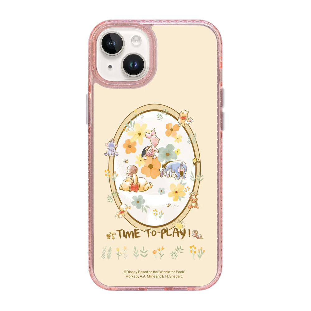 6070-iphone-15-plus-golden-case-magsafe-compatible-pink-glitter