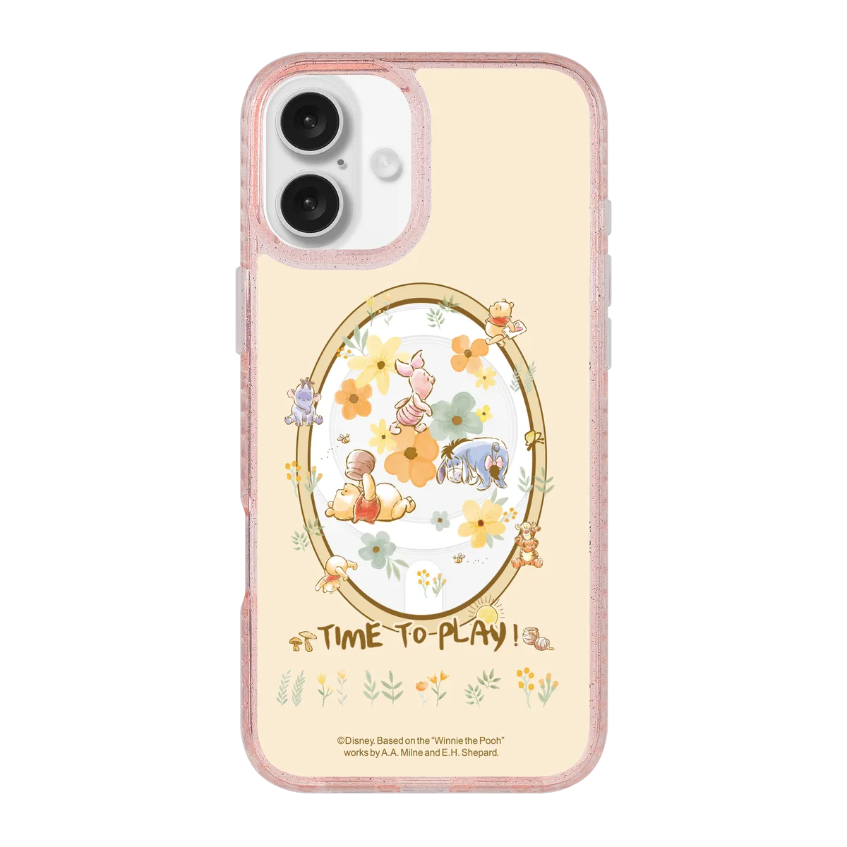 6070-iphone-16-plus-golden-case-magsafe-compatible-pink-glitter