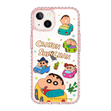 6089-iphone-13-golden-case-magsafe-compatible-pink-glitter
