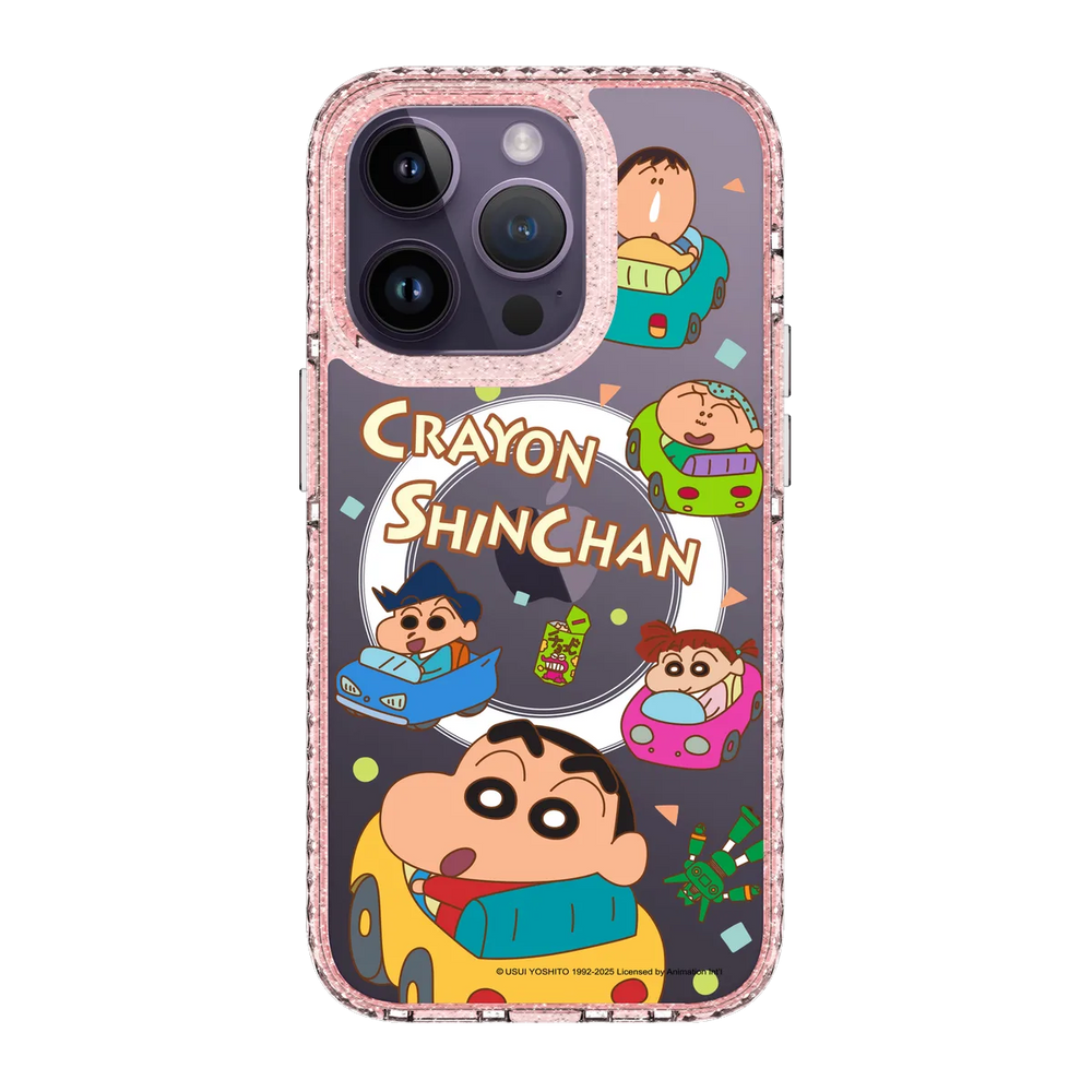 6089-iphone-14-pro-golden-case-magsafe-compatible-pink-glitter