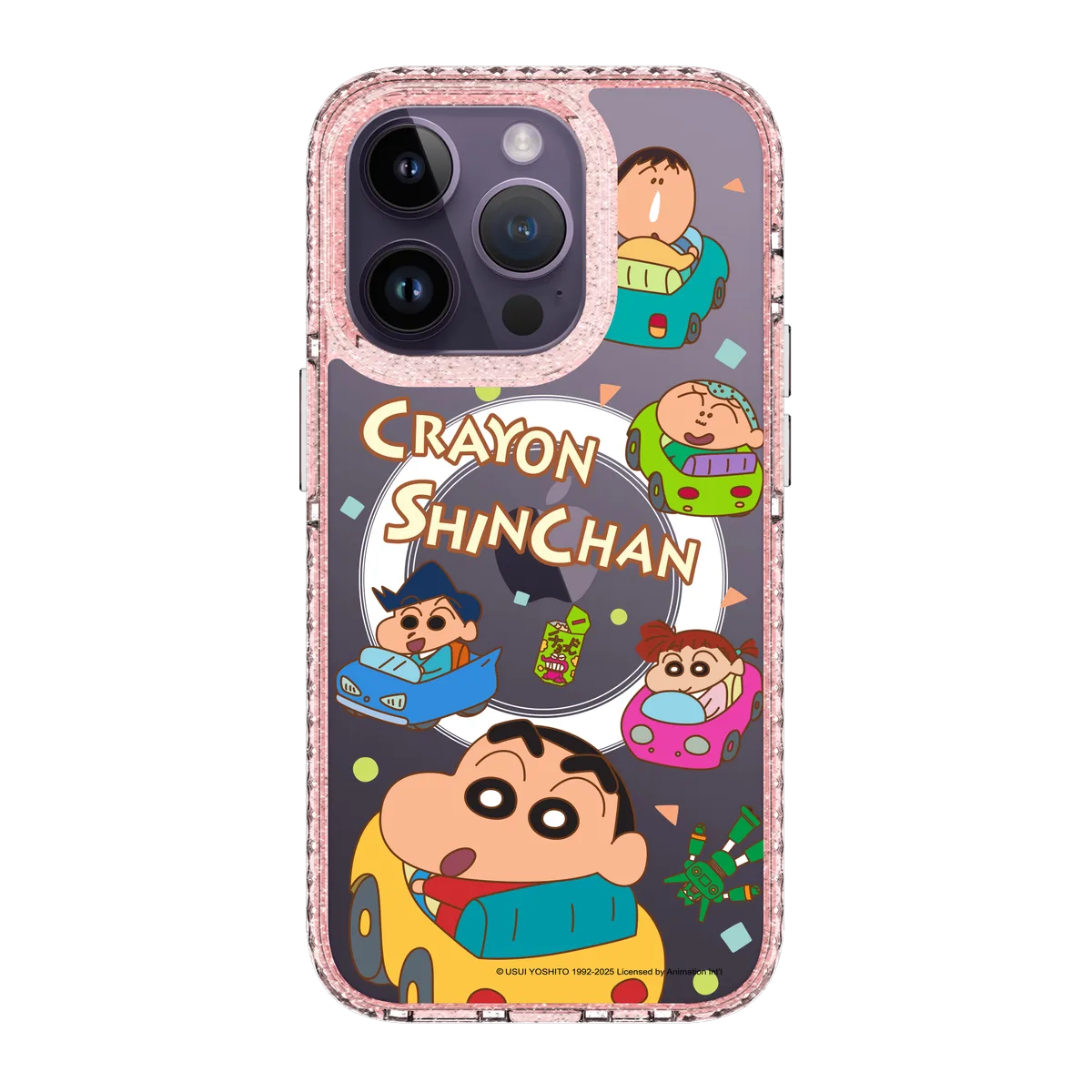 6089-iphone-14-pro-golden-case-magsafe-compatible-pink-glitter
