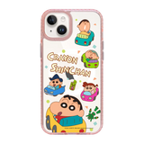 6089-iphone-15-plus-golden-case-magsafe-compatible-pink-glitter