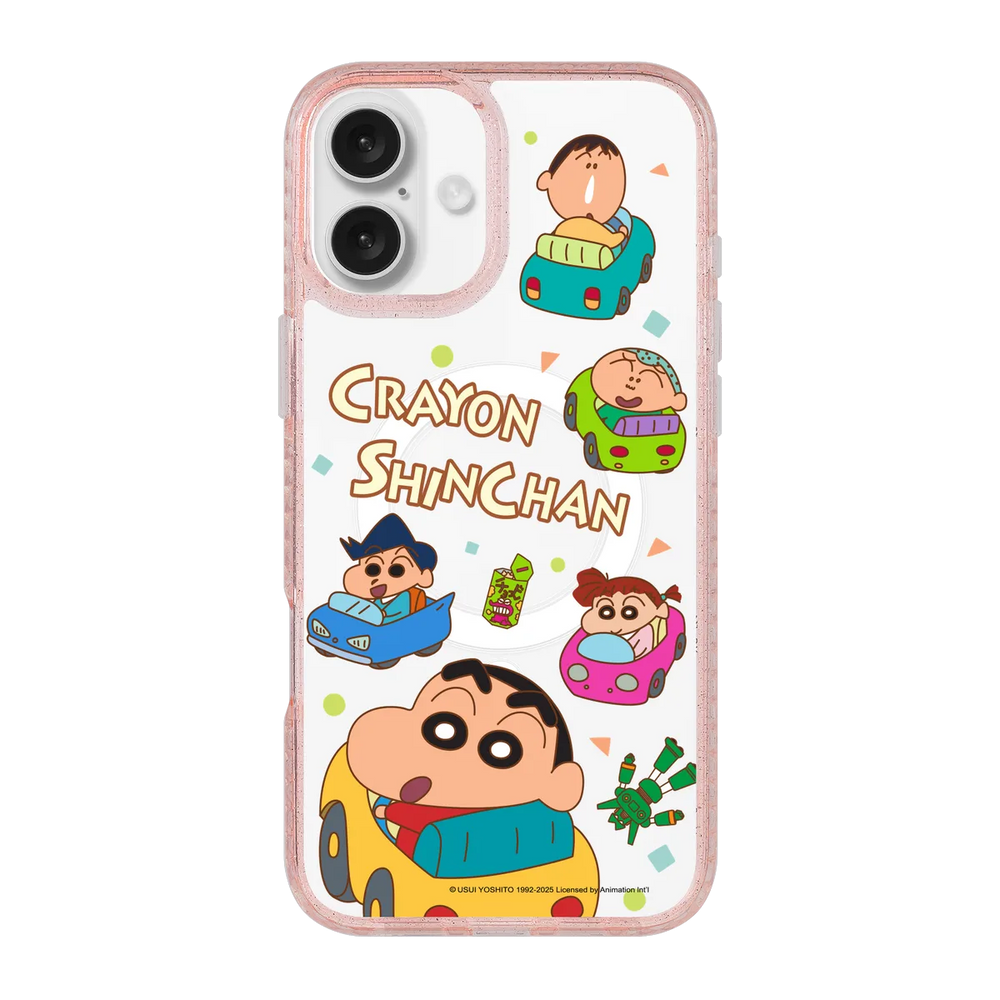 6089-iphone-16-plus-golden-case-magsafe-compatible-pink-glitter