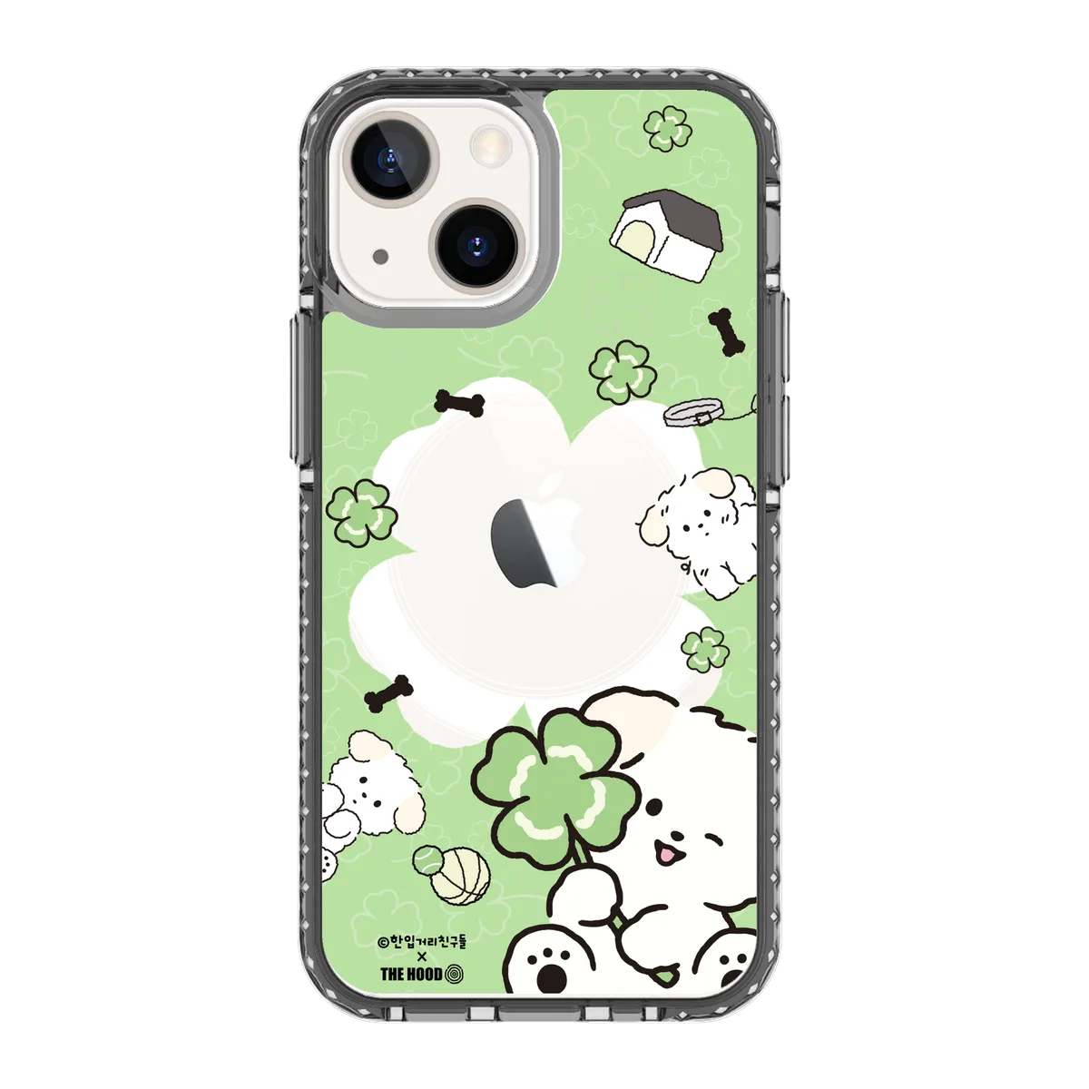 6123-iphone-13-mini-golden-case-magsafe-compatible-transparent-black
