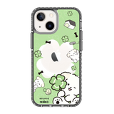 6123-iphone-13-mini-golden-case-magsafe-compatible-transparent-black