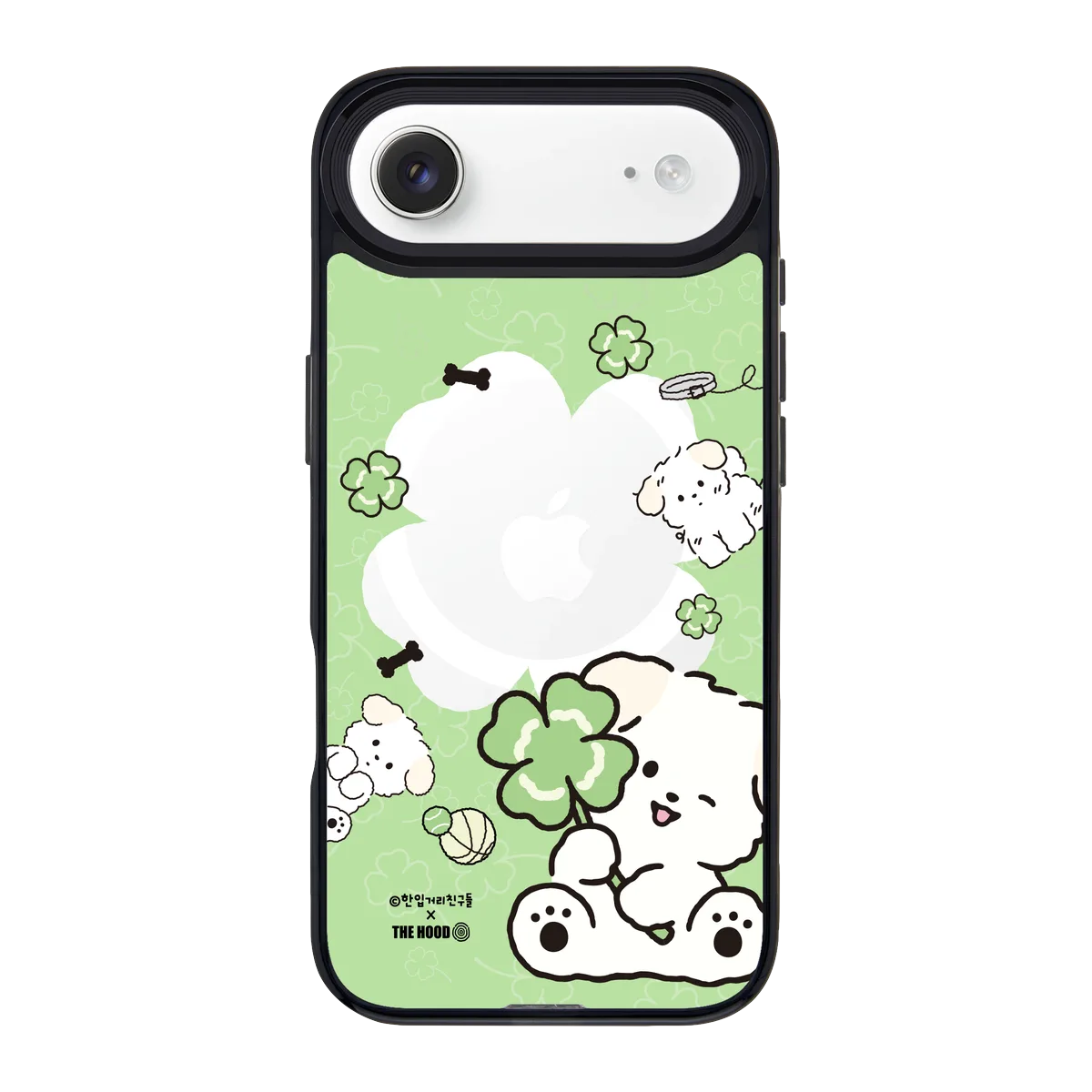 6123-iphone-17-air-goldensnap-case-magsafe-compatible-transparent-black